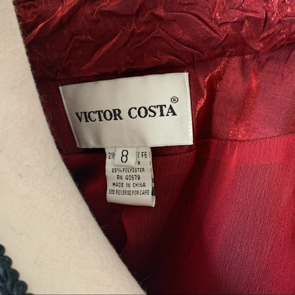 Víctor Costa beautiful suit blazer jacket size 8! - Picture 6 of 6
